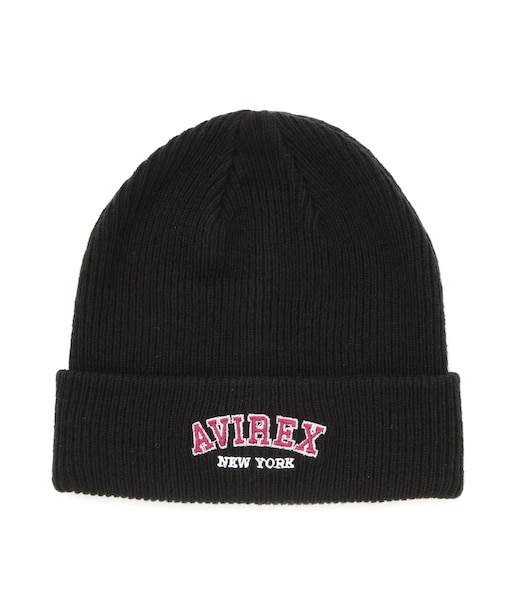 《KID’S ／ キッズ》LOGO KNIT CAP ／ ロゴ ニット キャップ ／ AVIREX ／ アヴィレックス