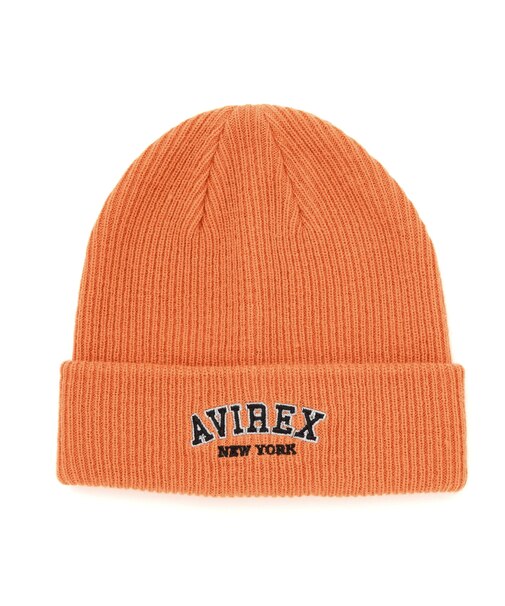 《KID’S ／ キッズ》LOGO KNIT CAP ／ ロゴ ニット キャップ ／ AVIREX ／ アヴィレックス