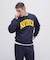 《DAILY／デイリー》CREW NECK L／S SWEAT LOGO ／ クルーネック ロングスリーブ スウェット ／ AVIREX ／
