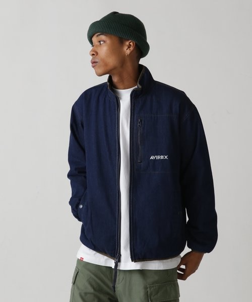 WEB&DEPOT限定》DENIM STAND BLOUSON ／ デニム スタンド ブルゾン