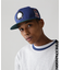 《AVIREX × EXPANSION》 FLAT VISOR CAP BLUE ／ フラット バイザー キャップ ブルー
