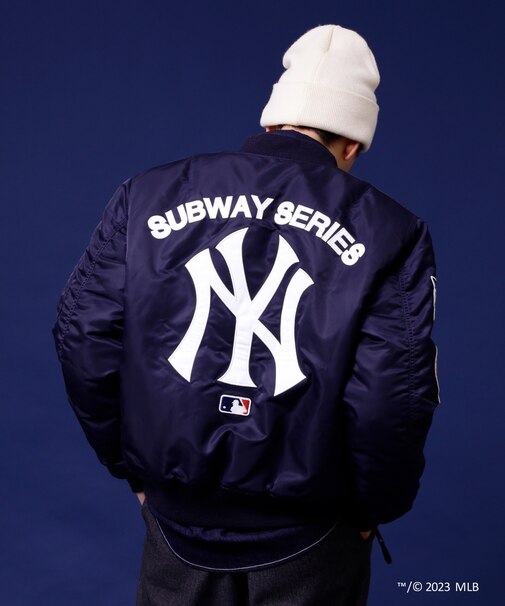 《AVIREX × MLB》MA-1 SUBWAY SERIES ／ MA-1 サブウェイ シリーズ