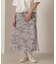 MESH CAMO PRINT SKIRT／メッシュカモ プリントスカート