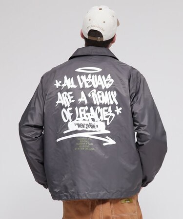 直営店限定》TAGGING DESIGN COACH JACKET ／ タギングデザイン コーチ 