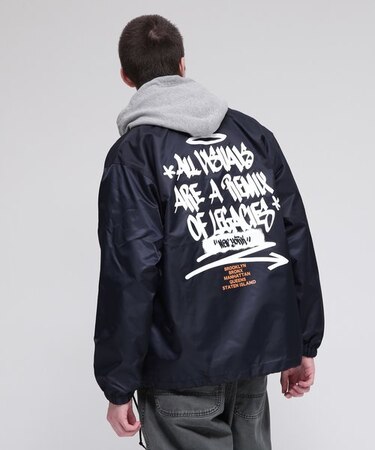 直営店限定》TAGGING DESIGN COACH JACKET ／ タギングデザイン コーチ 