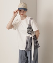 《直営店限定》CREPE NY PATTERN PRINT TUNIC／ニューヨークパターンチュニック
