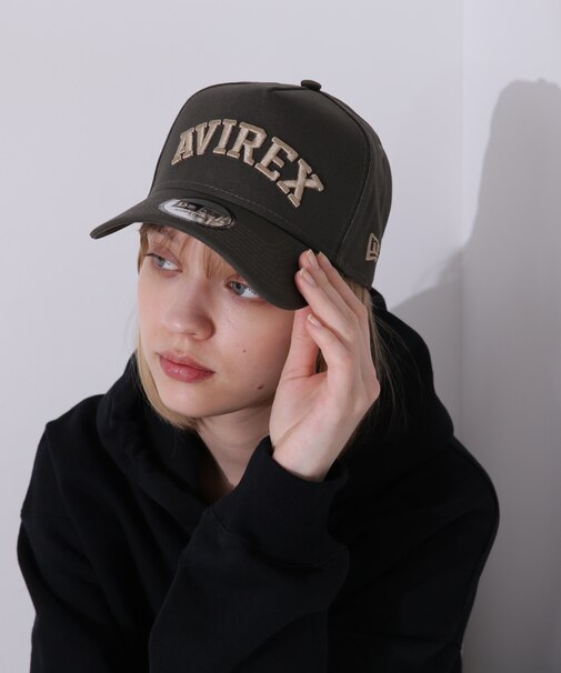 《AVIREX × NEWERA》9FORTY A-FRAME LOGO CAP ADJUSTABLE ／ 9フォーティー Aフレーム ロゴ