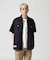 《WEB&DEPOT限定》S／S ZIP UP WORK SHIRT ／ ショートスリーブ ジップアップ ワークシャツ ／ AVIREX ／