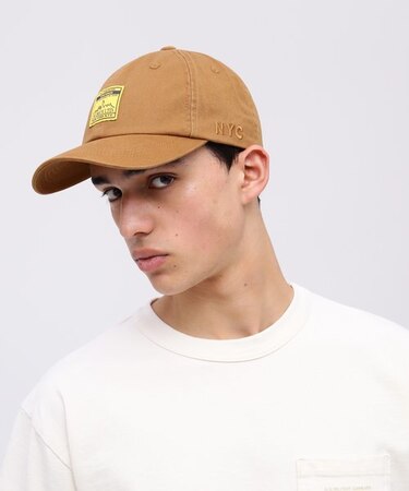 NYC WASH LOGO CAP ／ NYC ウォッシュ ロゴキャップ ／ AVIREX ／ アヴィレックス