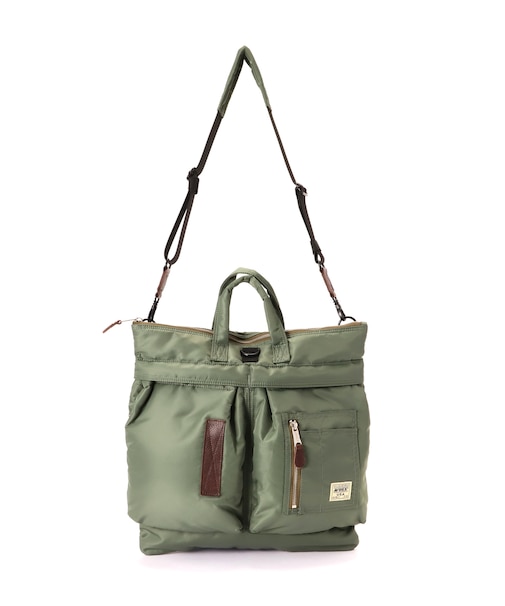 NEW FLIGHT NYLON MEDIUM HELMET BAG ／ ニュー フライト ナイロン ミディアム ヘルメットバッグ