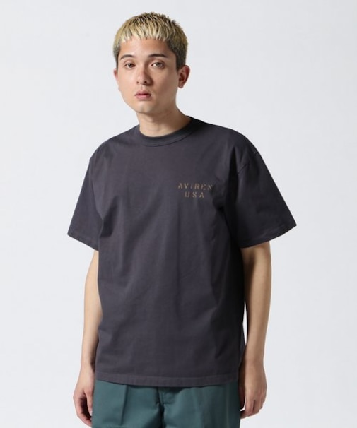 MIL. STENCIL T-SHIRT WARBUCKS ／ ミリタリー ステンシル Tシャツ ウォーバックス ／ AVIREX ／