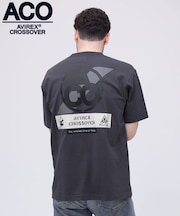 《CROSSOVER》PATCH T-SHIRT ／ クロスオーバー パッチ Tシャツ ／ AVIREX ／ アヴィレックス
