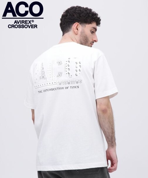 《CROSSOVER》DENIM POCKET T-SHIRT ／ クロスオーバー デニム ポケット Tシャツ  ／ AVIREX