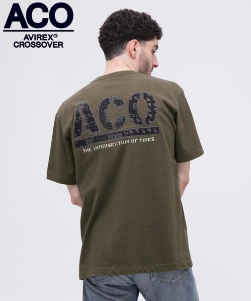 《CROSSOVER》DENIM POCKET T-SHIRT ／ クロスオーバー デニム ポケット Tシャツ  ／ AVIREX