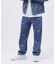 TAGGING JACQUARD DENIM PANTS ／ タギング ジャガード デニム パンツ