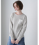 LS COLOR STITCH EMB WAFFLE T-SHIRT／カラーステッチ刺繍ワッフルTシ