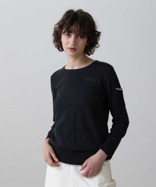 L／S FATIGUE KNIT TOPS／ファティーグニットトップス
