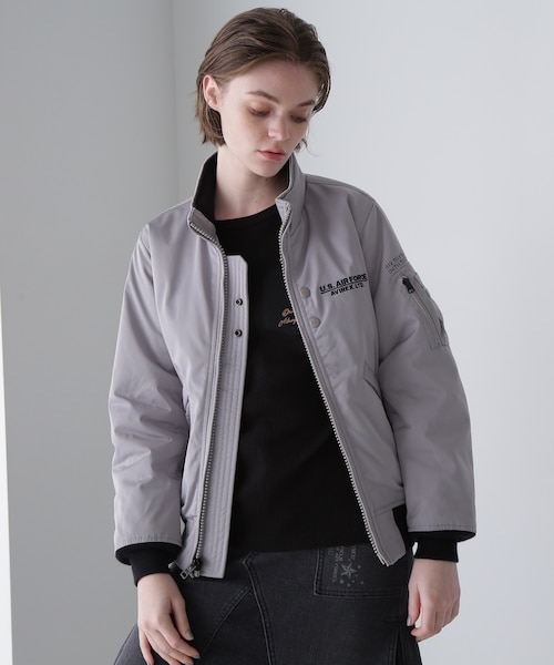 アヴィレックス/レディースのブルゾン・スタジャンの通販｜&mall