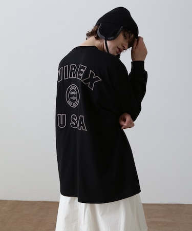 L／S VARSITY LOGO T-SHIRT／ バーシティロゴTシャツ
