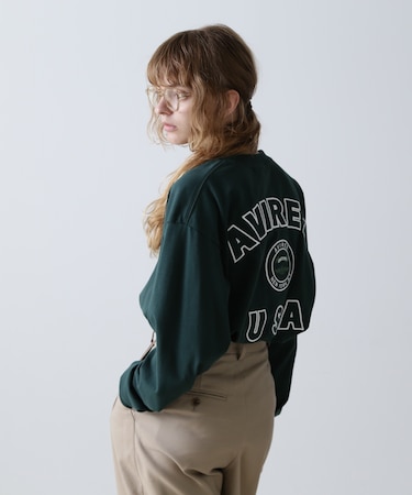 L／S VARSITY LOGO T-SHIRT／ バーシティロゴTシャツ
