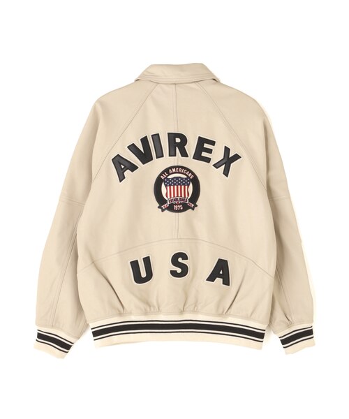 【新品】24AW アヴィレックス　ライトシグネチャー バーシティージャケット AVIREX｜LIGHT SIGNATURE VARSITY JACKET/ライト シグネチャー バー
