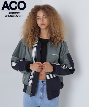 《CROSSOVER》MA-1 ／ MA-1 クロスオーバー(Women's)
