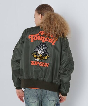 《直営店限定》LIGHT MA-1 "TOMCAT"／ライトMA-1トムキャット
