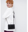 LEATHER CHAIN SHOULDER BAG／レザーチェーンショルダーバッグ