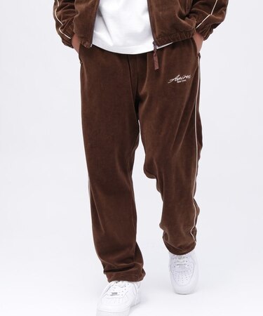 VELOUR PANTS CURSIVE LOGO ／ ベロア パンツ カーシヴ ロゴ