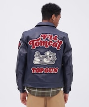 LEATHER JACKET TOMCAT ／ レザー ジャケット トムキャット ／ AVIREX ／ アヴィレックス