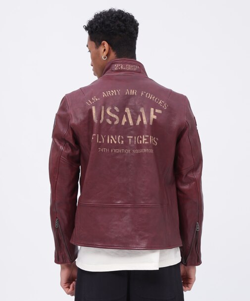直営店限定》AGED WAPPEN STAND ZIP RIDERS ／ エイジド ワッペン