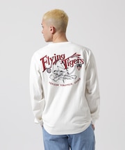 《WEB＆DEPOT限定》MILITARY MOTIF LONG SLEEVE T-SHIRT ／ ミリタリーモチーフ 長袖 Tシャツ