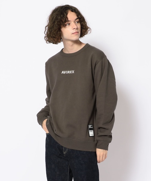 ロゴ クルースウェット／ A STAR LOGO CREW SWEAT