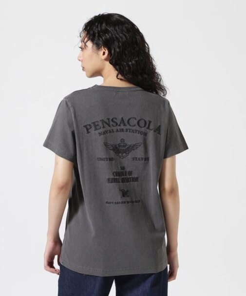 《直営店限定》FADE WASHＴ-SHIRT PENSACOLA／フェイドウォッシュTシャツ ペンサコーラ