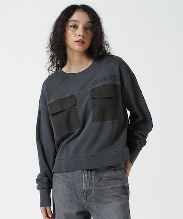 DOUBLE POCKET SWEAT／ダブルポケットスウェット