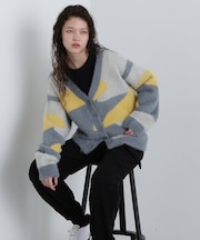 《直営店限定》SHAGGY KNIT CARDIGAN／シャギーニットカーディガン