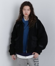 《直営店限定》BOA×SHAGGY OUTER／ボア×シャギーアウター
