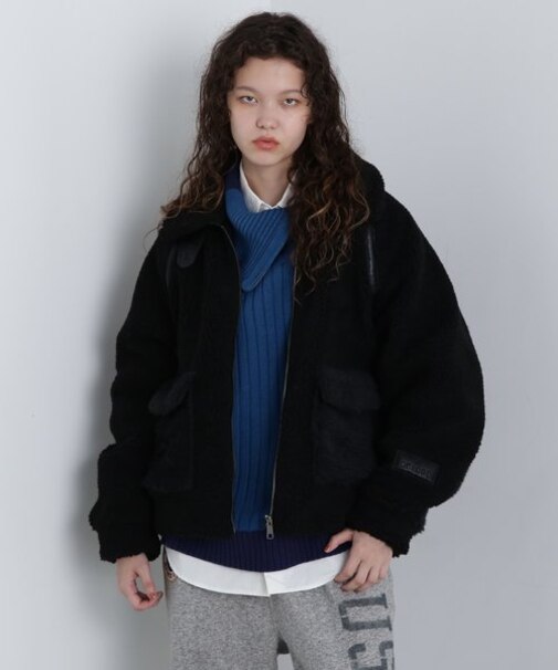 《直営店限定》BOA×SHAGGY OUTER／ボア×シャギーアウター
