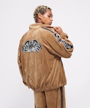 《WEB&DEPOT限定》VELOUR TRACK JACKET / ベロア トラックジャケット