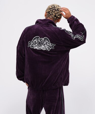 《WEB&DEPOT限定》VELOUR TRACK JACKET ／ ベロア トラックジャケット