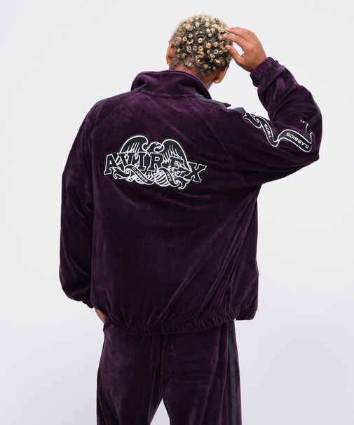 《WEB&DEPOT限定》VELOUR TRACK JACKET ／ ベロア トラックジャケット