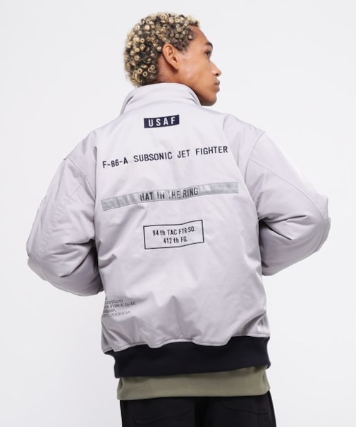 STENCIL JACKET "HAT IN THE RING" ／ ステンシル ジャケット "ハット イン ザ リング"／ AVIREX