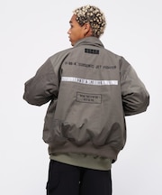 STENCIL JACKET "HAT IN THE RING" ／ ステンシル ジャケット "ハット イン ザ リング"／ AVIREX