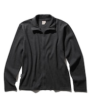 《DAILY／デイリー》STAND ZIP RIB JACKET／スタンドジップ リブ ジャケット