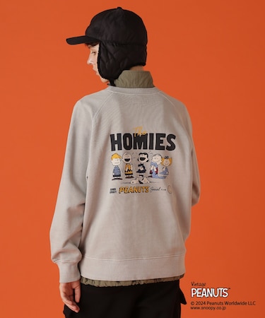 《AVIREX×PEANUTS》HOMIES SWEAT／アヴィレックス×ピーナッツ ホーミーズ スウェット