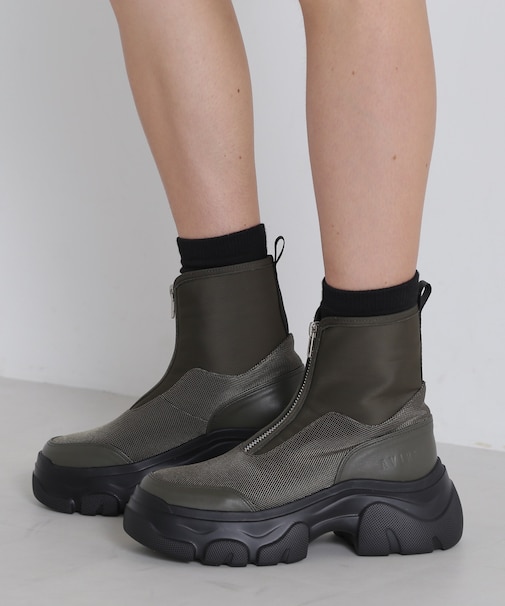 《直営店限定》FRONT ZIP BOOTS／フロントジップブーツ