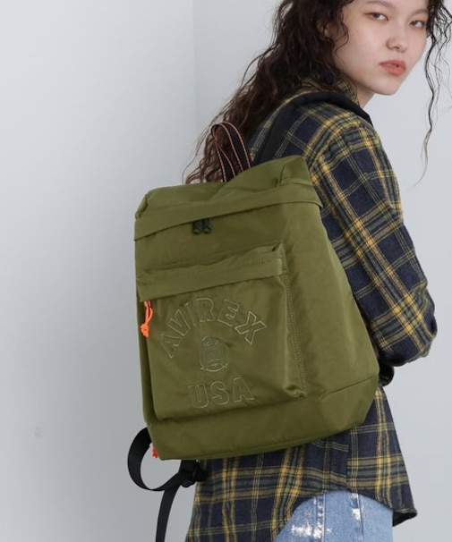 《直営店限定》SIGNATURE LOGO BACKPACK／シグネチャーロゴ バックパック