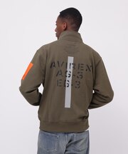 《WEB&DEPOT限定》REMODEL DESIGN STAND ZIP SWEAT／リモデル ジップ スウェット
