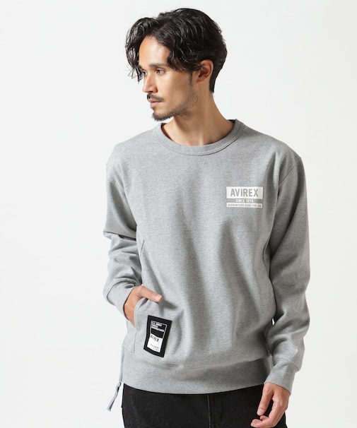 《WEB&DEPOT限定》BONDING CREW SWEAT/ボンディングクルースウェット