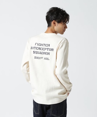 HONEYCOMB WAFFLE   T-SHIRT　USAF ／  ハニカム ワッフル　Tシャツ USAF